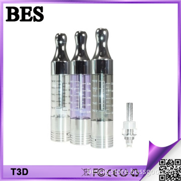 2014 T3d New Dual Coil Big Vapor Clearomizer Wholesale